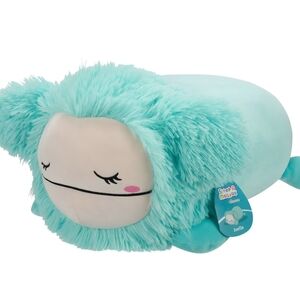 Squishmallows 18" Large Plush Joelle Teal Bigfoot Sleepamallows